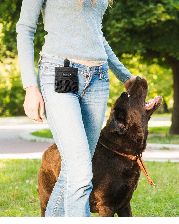 TreatPro™ Dog Training Treat Pouch — Hands-Free Snack Bag for Training & Walks
